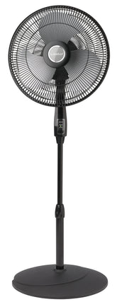 Lasko Performance 16" 3-speed Pedestal Fan with Remote (black, model 2648)