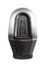 Lasko 1500W Oscillating Ceramic Tower Space Heater with Timer and Remote, CT22425, Black