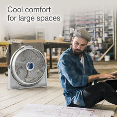 Lasko 3520 20" Cyclone Power 3-Speed Air Circulator Fan