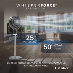 Lasko Whirlwind Orbital Pedestal Fan