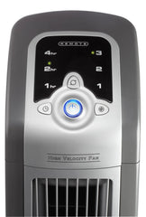 Lasko Oscillating High Velocity Tower Fan with Remote Control, U35100,