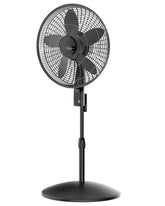 4-Speed Remote Control Large Room Stand Fan