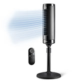 Lasko Summit Whisperforce™ DC 54" PedestalTower Fan (12-speed, remote, black)