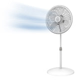 Lasko Performance 18" 3-speed Pedestal Fan (white, model 1820)