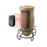 Lasko Designer Series Oscillating Ceramic Space Heater with Remote, Timer & Thermostat (beige, model 6405)