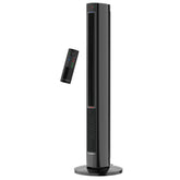 Lasko 1500W Oscillating All Season Tower Fan & Space Heater with Timer & Remote, FH610, Black