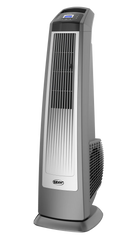 Lasko Oscillating High Velocity Tower Fan with Remote, U35117, Silver