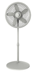 Lasko Cyclone® 18" 3-speed Pedestal Fan (white, model S18902)