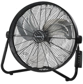 Lasko 20" 3-Speed Pivoting High Velocity Utility Floor or Wall Mount wan with Remote, H20685, Black