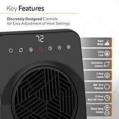 Lasko Elite Collection Revolution II Full-Room Ceramic Heater with Remote Control