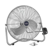 Lasko 20" Max Performance Pivoting High Velocity Floor Fan with Wall Mount Option, 2265QM, Silver