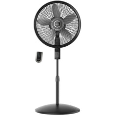 4-Speed Remote Control Large Room Stand Fan