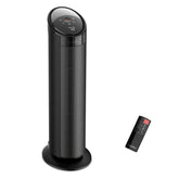 Lasko 22" Ceramic Tower Space Heater with Remote (black, model CT22495)
