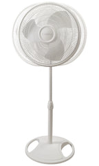 Lasko S16200 16" Oscillating 3 Speed Pedestal Fan