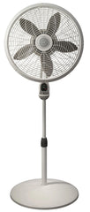 Lasko Performance 18" 3-speed Pedestal Fan with Remote (white, model 1850)