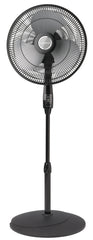 Lasko Performance 16" 3-speed Pedestal Fan with Remote (black, model 2648)