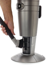 Lasko 1500W Full-Circle Ceramic Tower Space Heater with Remote, 6451, Grey