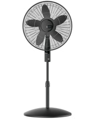 4-Speed Remote Control Large Room Stand Fan
