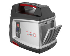 Lasko 1500W Elite Collection Ceramic Utility Space Heater with Timer, CU12510, Silver/Black