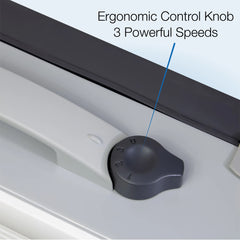 Lasko Air Flex 2-in-1 20-inch Box Fan and Air Cleaner in One with 3 Speeds, FF305, White