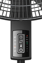 4-Speed Remote Control Large Room Stand Fan