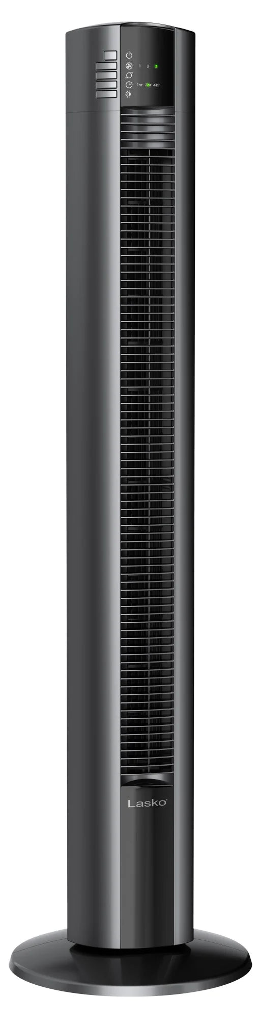 Lasko 48" 3-Speed Oscillating Tower Fan with Remote Control, T48312, Black