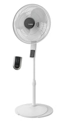 Pedestal Fan with Remote Oscillation and Thermostat