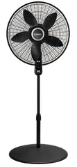 Lasko Performance 20" 4-speed Pedestal Fan with Remote & Timer (black, model S20625)