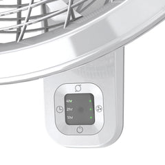 Oscillating Wall-Mount Fan with Remote