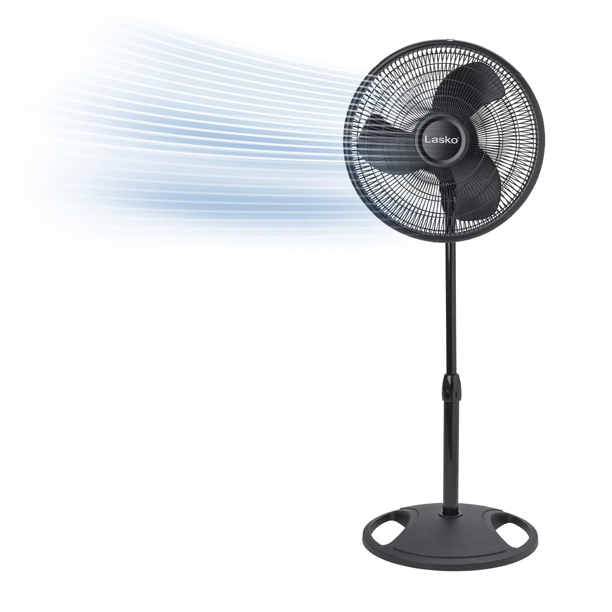 Lasko 16" 3-speed Pedestal Fan (black, model 2521)