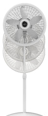Lasko Cyclone® 18" 3-speed Pedestal Fan (white, model S18931)