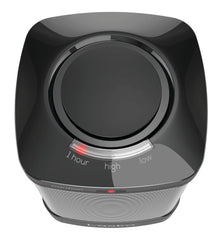 Lasko 1500W Tabletop Ceramic Space Heater with One Hour Timer, CD08500, Black