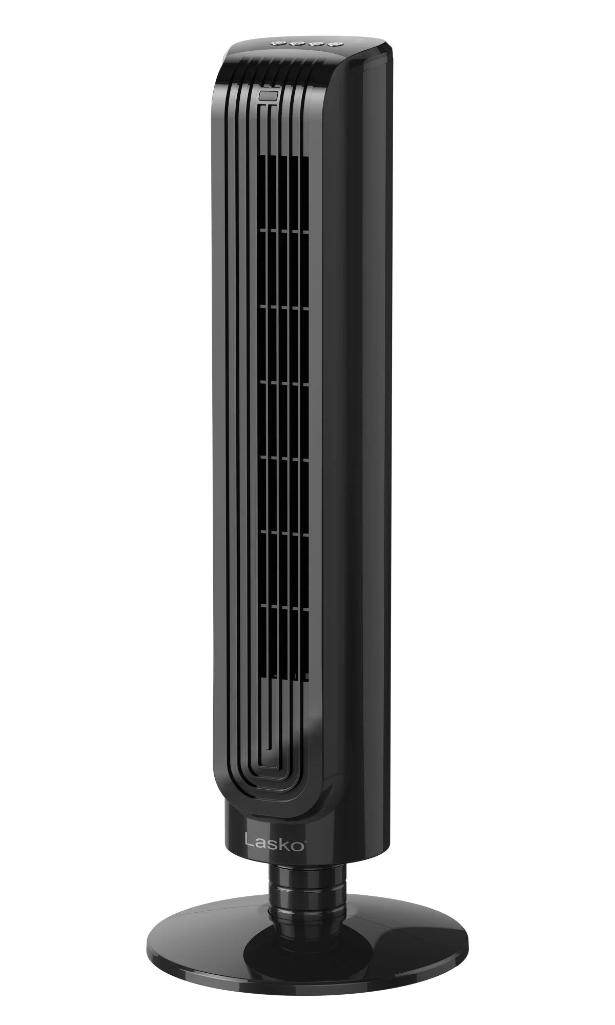 Lasko 32" 3- Speed Oscillating Tower Fan with Timer and Remote Control, T32200, Black