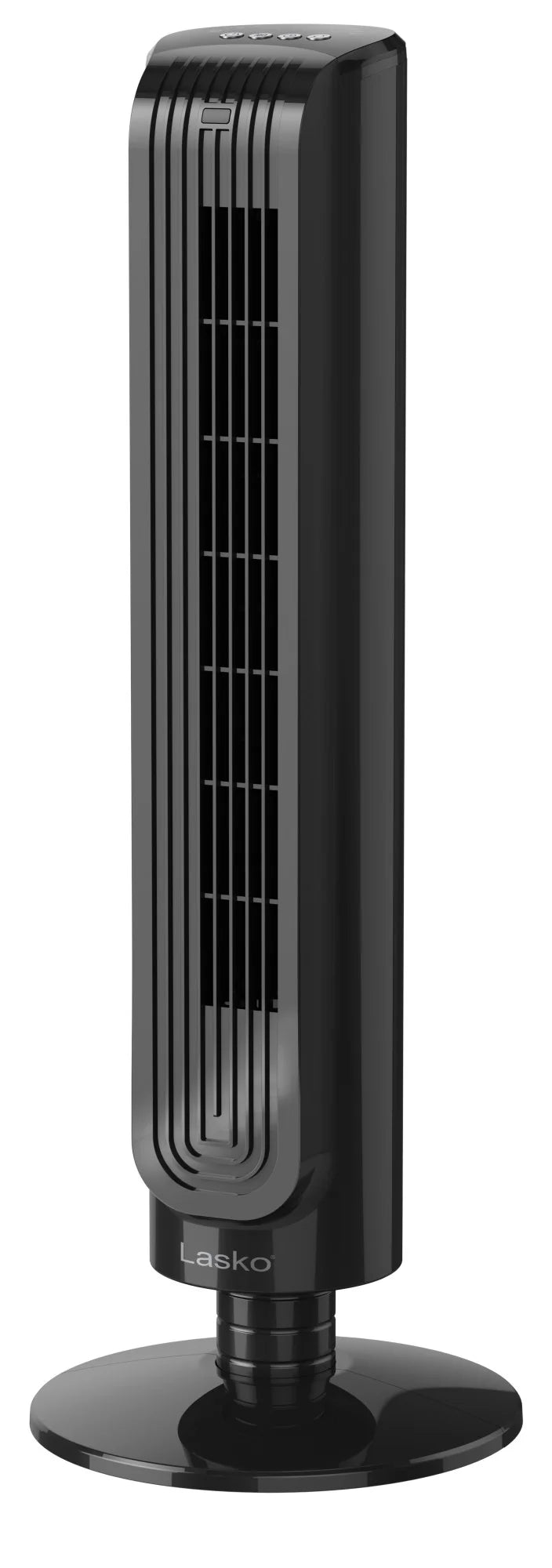 Lasko 32" 3-Speed Oscillating Tower Fan with Timer and Remote, T32202, Black