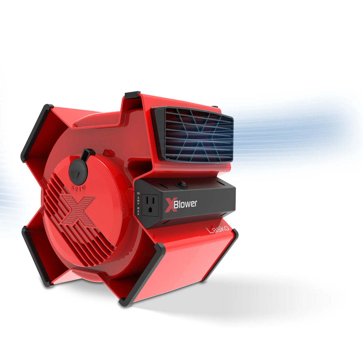 Lasko X12900 X-Blower Multi-Position Utility Blower Fan with USB Port