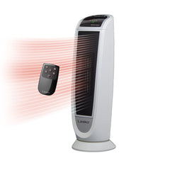Lasko 22" Digital Ceramic Tower Heater with Remote (white, model 5165)