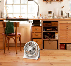 Lasko 508 10" Portable 2-Speed Breeze Machine Table Fan