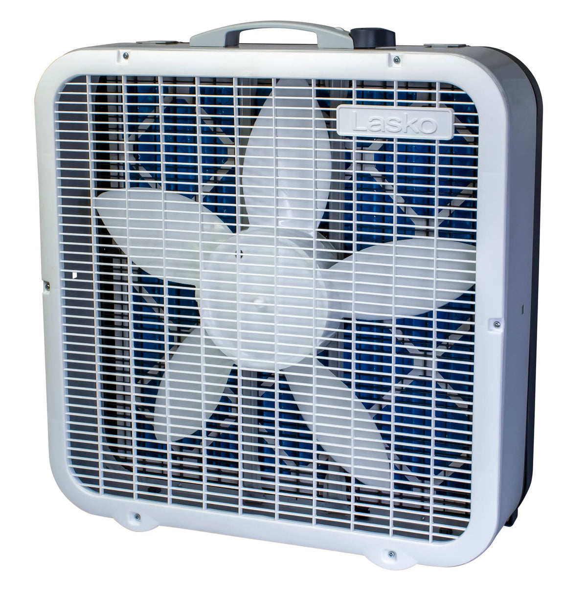 Lasko Air Flex 2-in-1 20-inch Box Fan and Air Cleaner in One with 3 Speeds, FF305, White