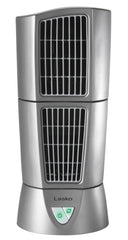 Lasko 14" Platinum Desktop Wind Tower 3-Speed Oscillating Table Fan, 4910, Gray