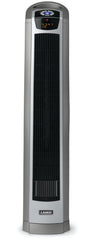 Lasko 34" Electronic Ceramic Tower Space Heater with Remote, 5568, Gray